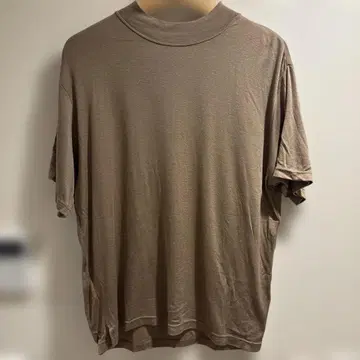 BARNEYS 반팔 모크넥 M 베이지