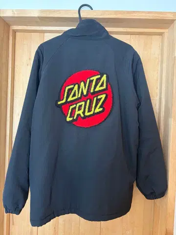 SANTA CRUZ 나일론 자켓 블랙