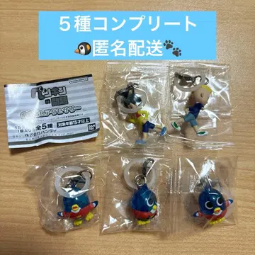 펭귄의 문제 메지루시 액세서리 가챠가챠 5종 컴플리트