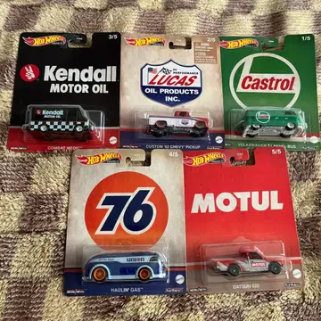 핫휠 미니카 세트 5대