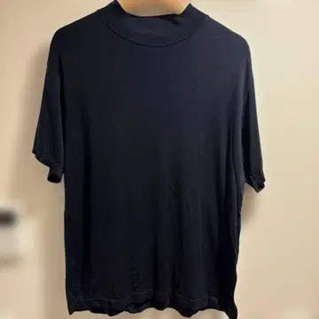 BARNEYS 반팔 모크넥 M 네이비