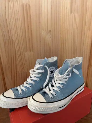 CONVERSE CT70 척테일러 스카이블루 하이컷 스니커즈