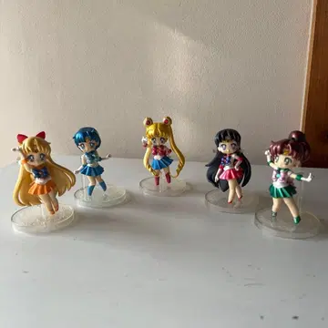 세일러문 미니 피규어 5개 세트