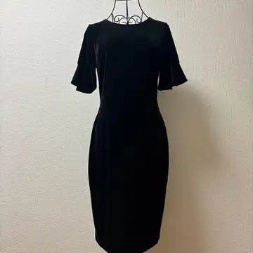 캘빈클라인 벨벳 원피스