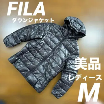새상품급 FILA 휠라 다운 자켓 여성용 M 사이즈 블랙
