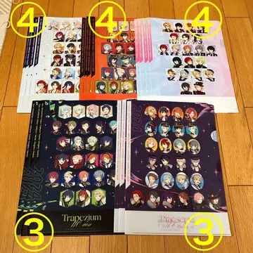 앙상블 스타즈 DREAMLIVE 클리어 파일 5종류 18장 세트