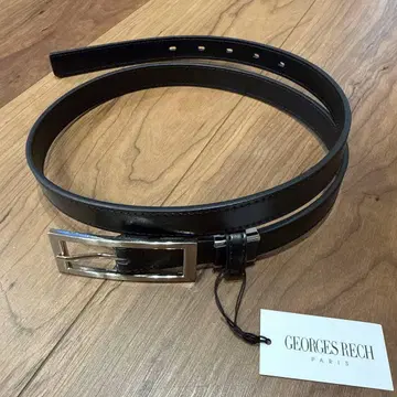 [ 미사용 ] GEORGES RECH 벨트 소가죽 블랙