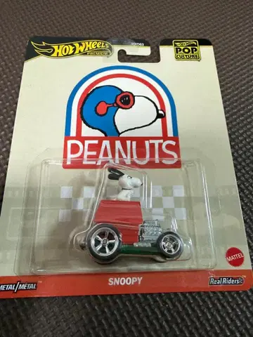Hot Wheels PEANUTS 스누피 미니카