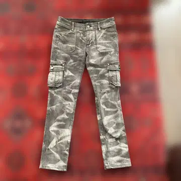 EPoca 그레이 카고 스트레이트 데님 IT 40