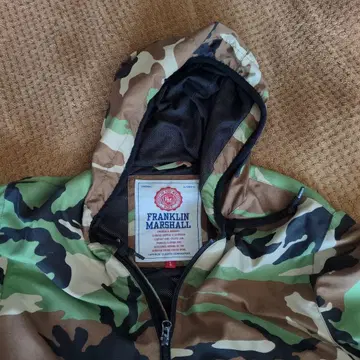 FRANKLIN MARSHALL 카모 패턴 자켓