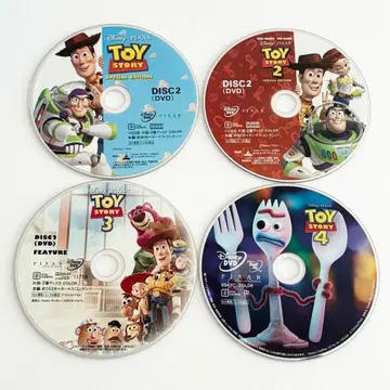 토이 스토리 1~4 DVD 4작품 세트 디즈니 MovieNEX