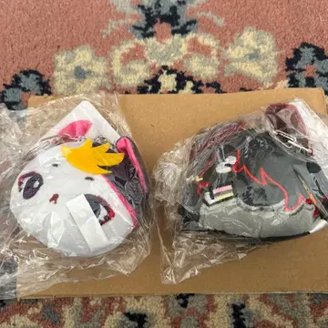 LUXUEM 콜라보 카페 봉제 인형 키링