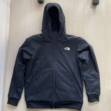 THE NORTH FACE 블랙 후드 부착 자켓