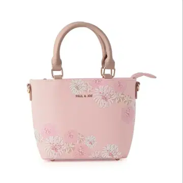 PAUL & JOE 크리잔테메 프린트 백 미니 토트백 핑크