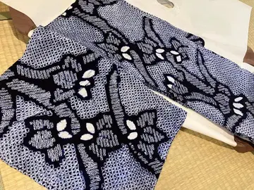 아리마츠 시보리 유카타 부드러운 면 100%