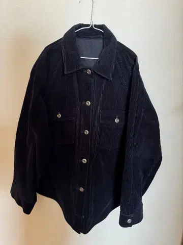 네이비 코듀로이 자켓 M 사이즈