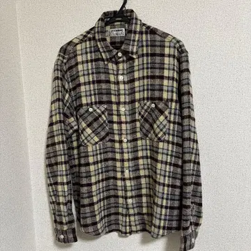 H.M. MARKET 체크 무늬 플란넬 셔츠