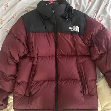 North face 다운 자켓 [ 와인 레드 ]
