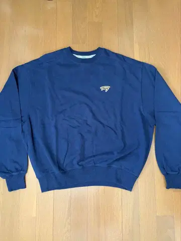 tommy jeans 네이비 맨투맨 자수 로고