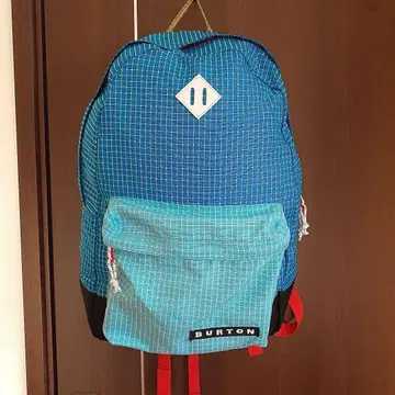 BURTON 체크 무늬 백팩