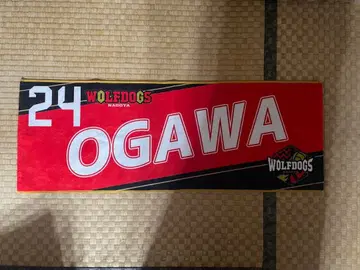 오가와 토모히로 울프독스 시대 네임 타월