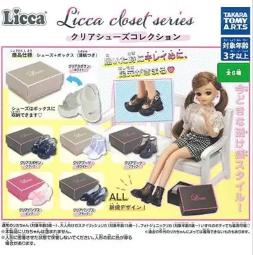 리카 클로젯 시리즈 클리어 슈즈 컬렉션 전 6종