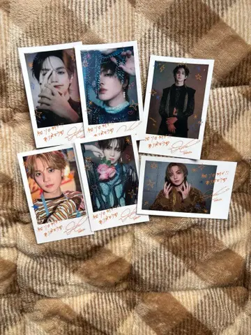 요시노 호쿠토 폴라로이드풍 카드