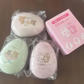리락쿠마 에그 브러쉬 3개 세트 새상품 미개봉 제일복권 리락쿠마