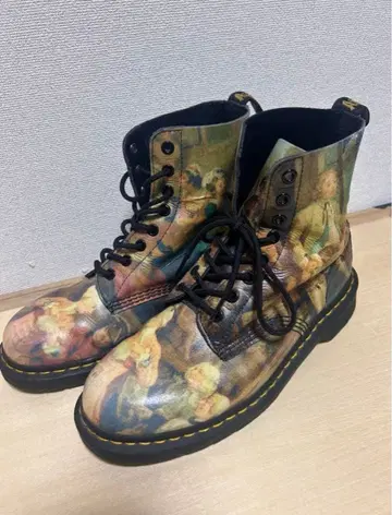 닥터마틴 윌리엄 호가스 회화 부츠 UK8 26.5cm