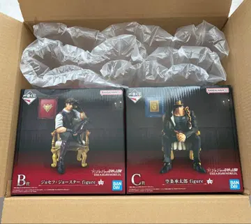 죠죠의 기묘한 모험 제일복권 죠죠 월드 죠셉 죠타로 세트