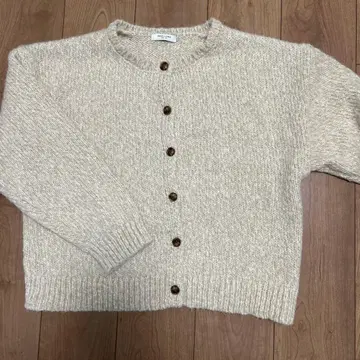 FREAK'S STORE 베이지 긴팔 가디건