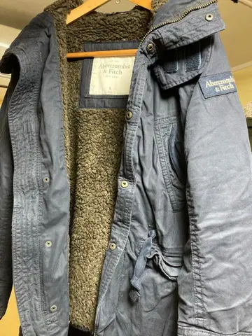 Abercrombie & Fitch 네이비 밀리터리 자켓