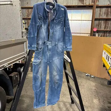 BLUE B 데님 오버롤 S 사이즈 워크맨