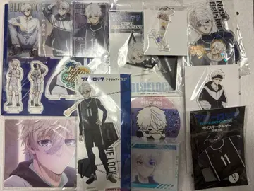 [블루 록] 나기 세이시로 굿즈 아크릴 스탠드, 카드 외 묶음 판매