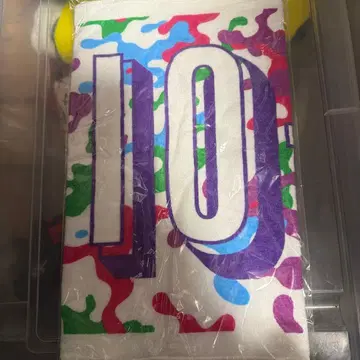 컬러풀 카모 패턴 타월 10-FEET