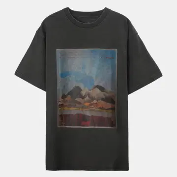 요루시카 T셔츠 태양 피그먼트