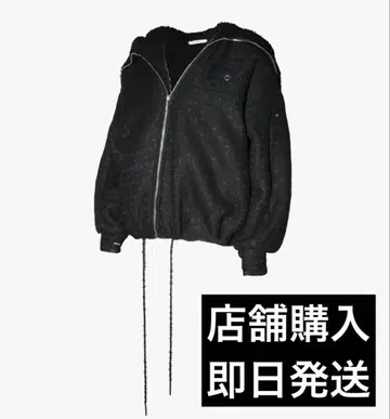 S ring asymmetry hoodie lace