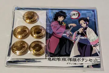 귀멸의 칼날 귀살대(기둥) 대복 버튼 세트