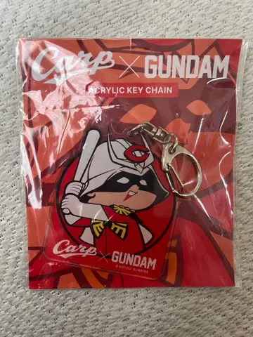 아크릴 키링 건담 x 히로시마 도요카프