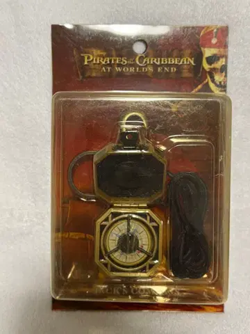 캐리비안의 해적 월드 엔드 나침반 키링