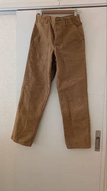 미국제 GUNG HO 건호 베이커 팬츠 카멜 브라운