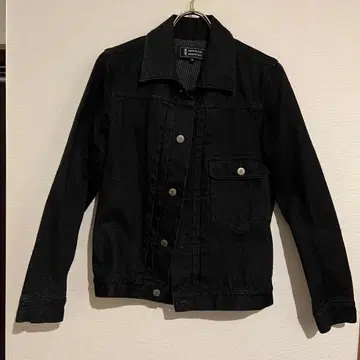 ANREALAGE 블랙 데님 자켓 46
