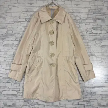 THEORIA 세오리아 베이지 트렌치코트 자켓 캐주얼 새상품급