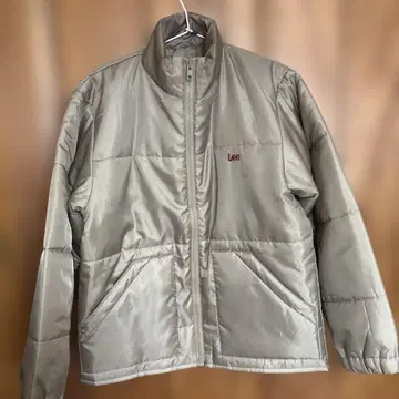 Lee 베이지 패디드 점퍼 S 사이즈