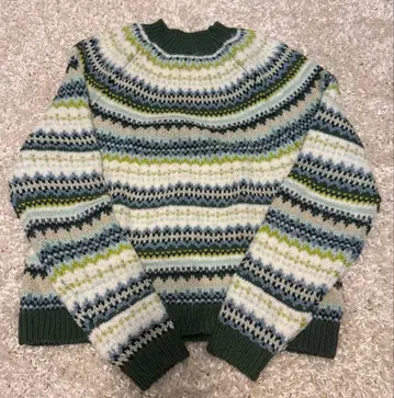 아메리칸 이글 스웨터 M 사이즈 여성용 보더