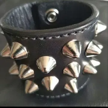 런던 콘 가죽 리스트 밴드 3 x 2ROW