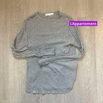 [ L'Appartement ] RIB LONGSLEEVE T-SHIRT