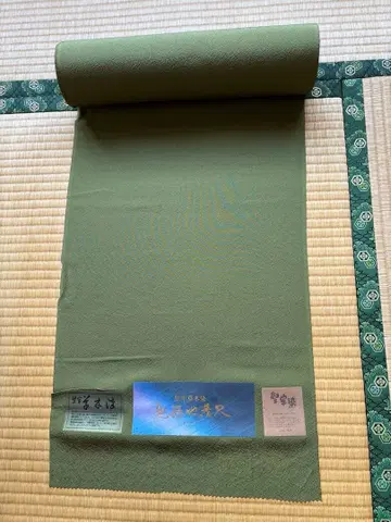 옷감 이로무지 탄고 크레이프 원단 견고한 초목 염색 미사용