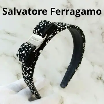 Salvatore Ferragamo 도트 무늬 머리띠