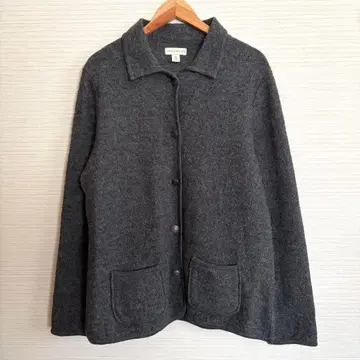구제 의류 APPLSEED S 울 자켓 커버올 그레이 M
